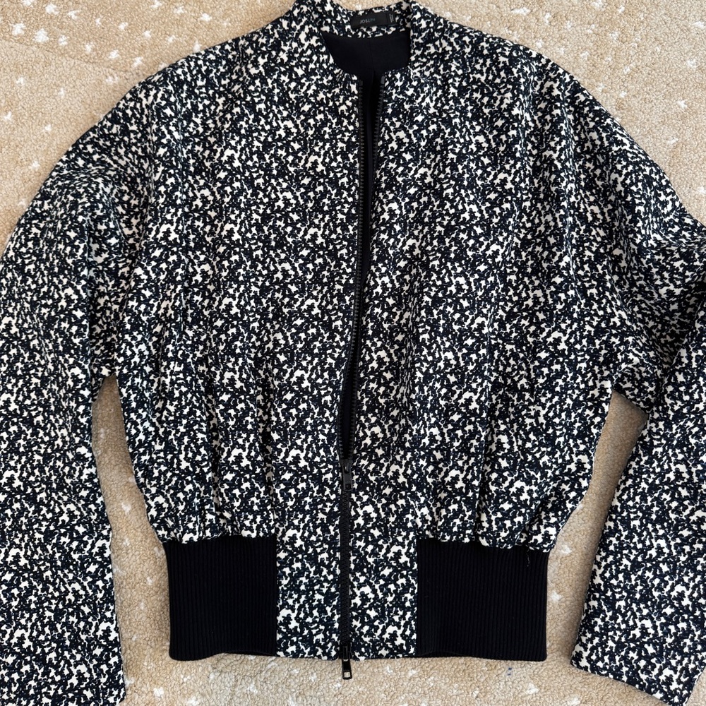 Joseph Silk Bomber Jacket